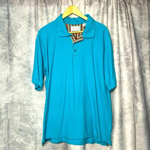 1830 #eighteen thirty Teal Polo Shirt - size XXL